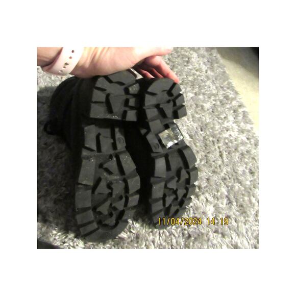 Women's Maurices Dark Gray Ankle Boots - Lace Up - 6 - Picture 3 of 4